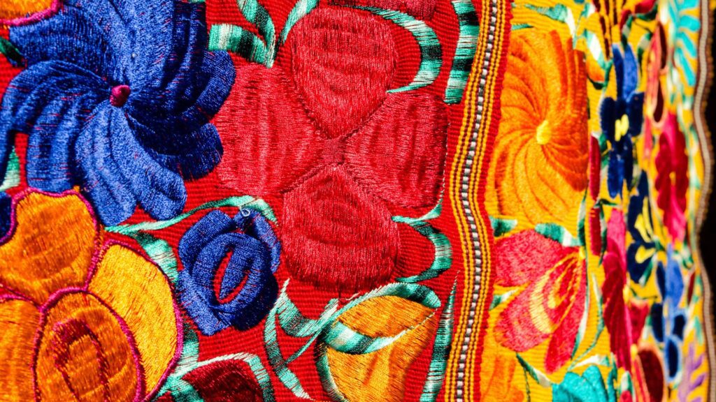 Artesanía textil mexicana