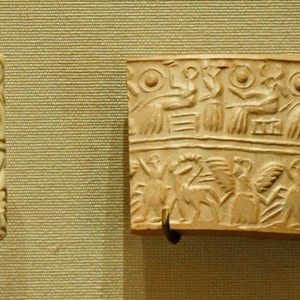 Historia de la Artesanía, sellos cilíndricos