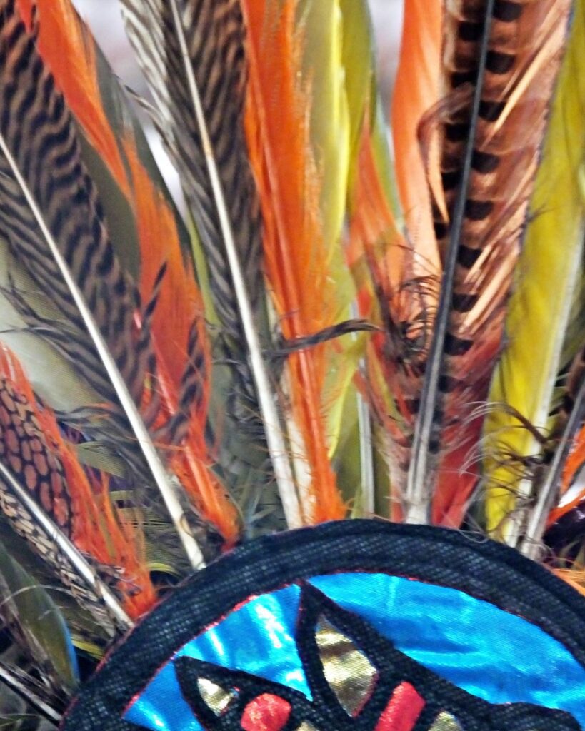 Plumas aztecas